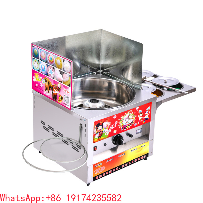 Food Snacks Making Machine - Macchina per zucchero filato a gas