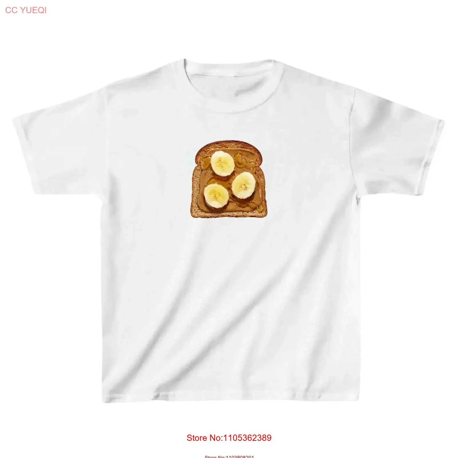 Peanut Butter Snack - T-shirt per bambini con stampa Banana