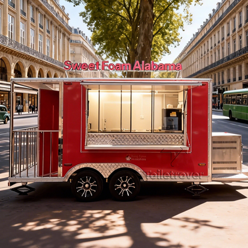 Food Sweet Snacks - Food Truck Curvo di Alta Qualità
