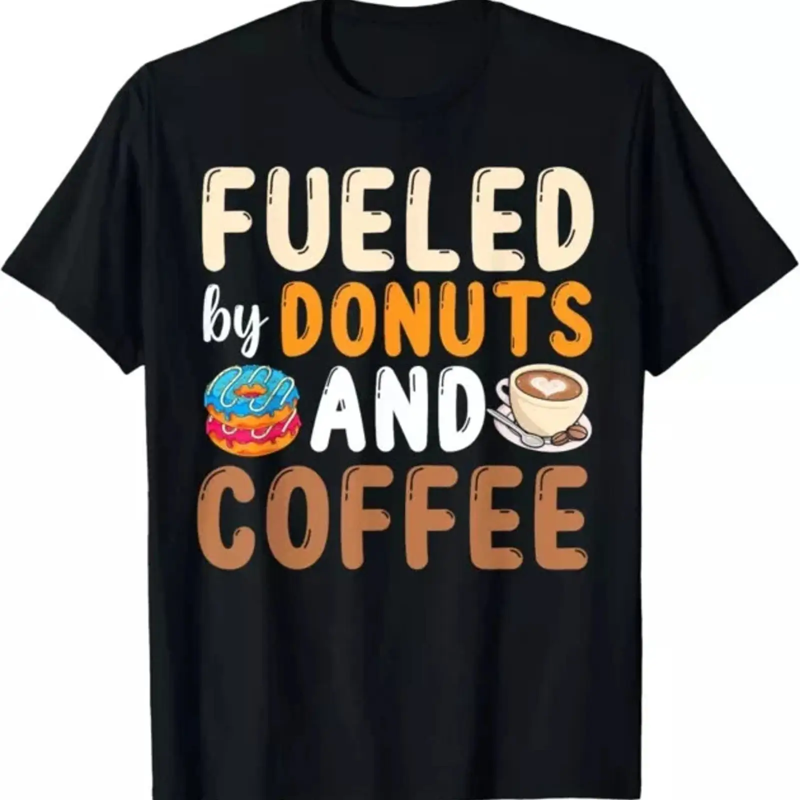 T-shirt Doughnuts Coffee Lover - Food Sweet Snacks recensione e prezzo