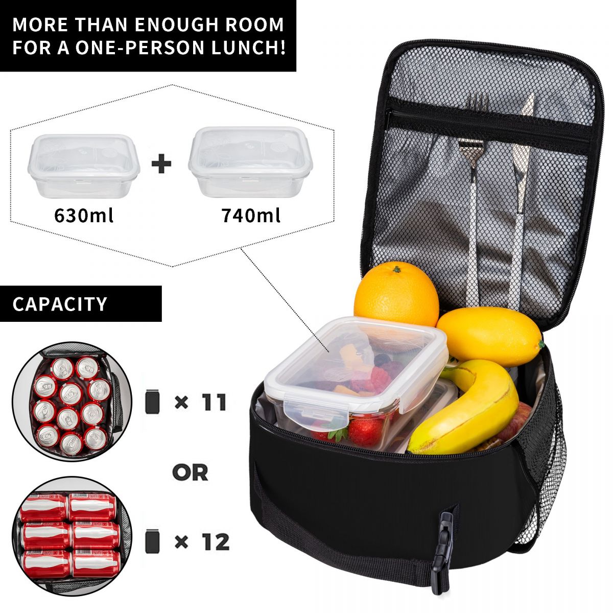 Borsa Termica Grande per Pranz - Food Energy Snacks recensione e prezzo