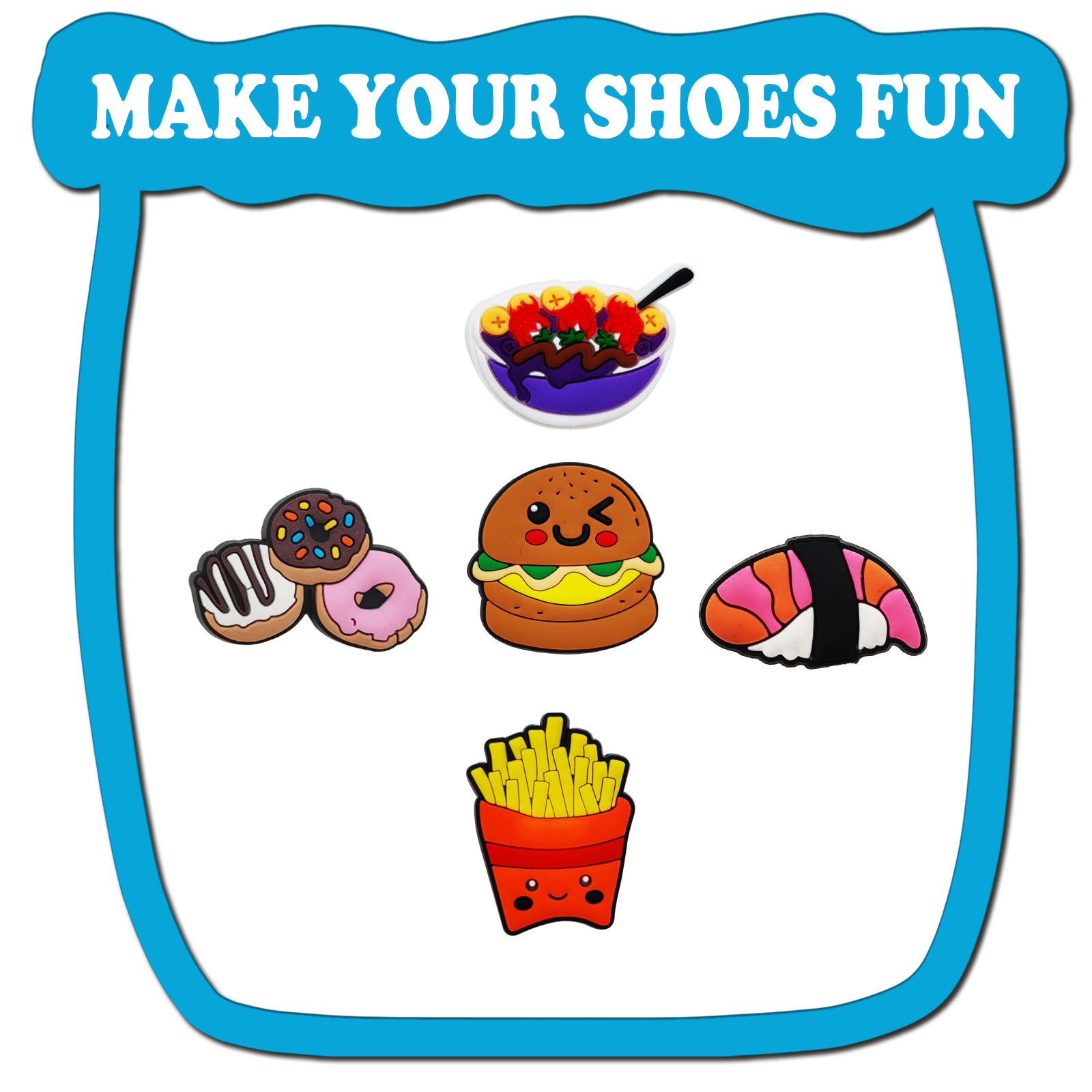 Casuale 10/20/30 pezzi ciondol - Food Snacks Gifts recensione e prezzo