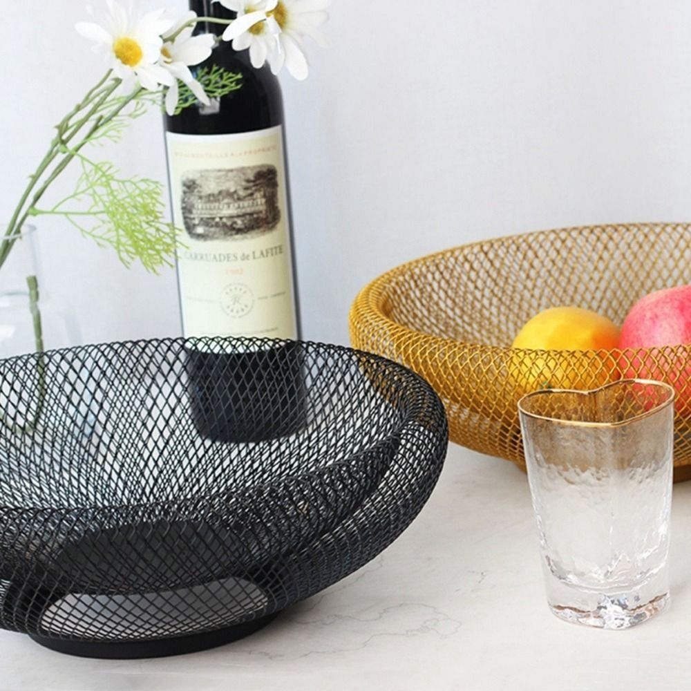 Cesto per Frutta in Ferro Nero - Food Snacks With Iron recensione e prezzo